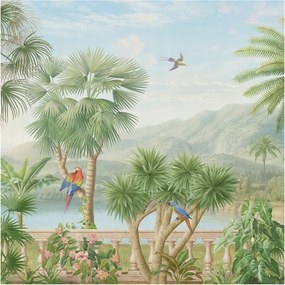 Dekoratív fotótapéta Hálószobába Egzotikus tájkép 250x250