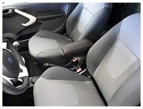 Könyöktámasz Ford KA 2, fekete, textil borítás