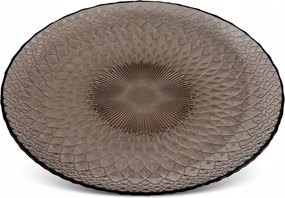 Patera 32x32x2 Palermo grafit művészi üveg