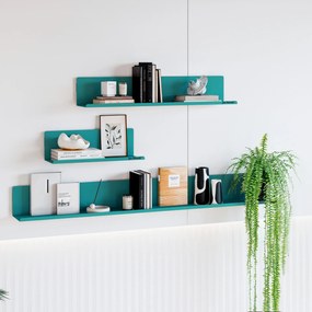 Fali polc JOANNE 400 mm, Modern: tengerszínű