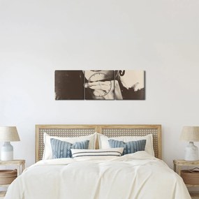 Kép - Vintage fotó egy nőről (órával) (90x30 cm)