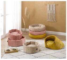 Világos rózsaszín bújó macskáknak ø 50 cm – Love Story