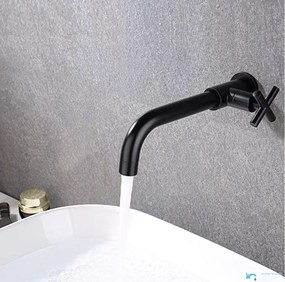 Hidegvizes fali csaptelep EYN WB1414, matt fekete és további színváltozatokban