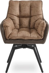 Forgó szék barna színben, ISLA