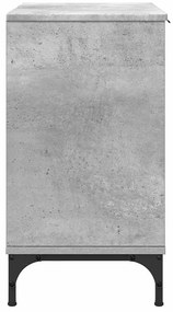 Fürdőszobai mosdószekrény Beton szürke 60.5 x 33.5 x 61 cm