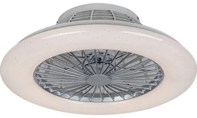 Rabalux - LED Dimmelhető mennyezeti lámpa ventilátorral LED/30W/230V + távirányító