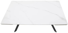 Imperia bővíthető étkezőasztal fehér 160-220 cm