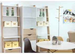 OSLO 75382 könyvespolc, fehér