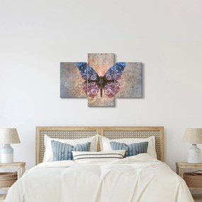 Kép - Steampunk pillangó (90x60 cm)