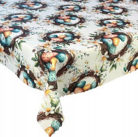 Abrosz Foltálló Húsvéti koszorú Színes húsvéti tojás 140x155 cm