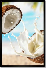 Poszterek keretben 40x60 Kókusztej Kókusz