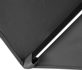 Deuba LED napernyő Mali Ø350 cm - antracit