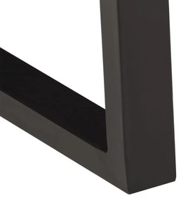 mézbarna tömör akácfa dohányzóasztal 110 x 55 x 40 cm