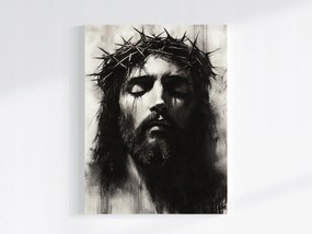 Canvas Vászonkép Portré Vallás Jézus Krisztus Korona 60x80
