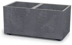 SIERRA CASE BETON EFFECT 77 cm virágtartó, szürke, M