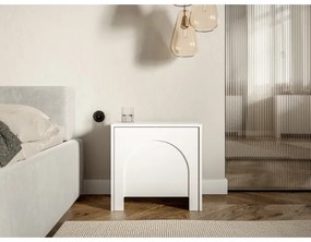 NIO fehér éjjeliszekrény