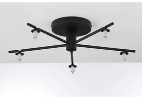 Jupiter 2049 - Felületre szerelhető csillár PRATO 5xG9/14W/230V fekete/fehér