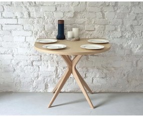 Kőrisfa étkezőasztal 90x90 cm Jubi – Ragaba