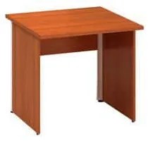Alfa Office  Alfa 100 irodai asztal, 80 x 80 x 73,5 cm, egyenes kivitel, cseresznye mintázat%