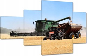 Képek 130x80 Kombájn az aratás során