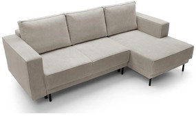 Sarokkanapé Rodriguez mini (J) (sötét bézs + fekete). 1099142