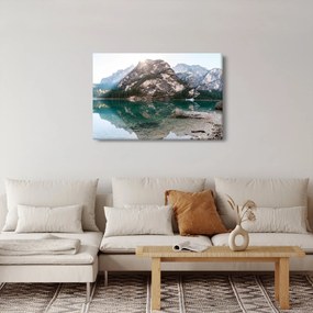 Kép egy hegyi tóról (90x60 cm)
