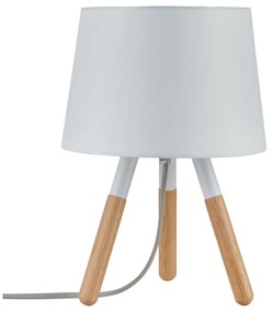 Paulmann 79646 Neordic Berit asztali lámpa, fa, E27 foglalat, IP20