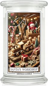 Nagy gyertya Santa's Workshop Kringle Candle