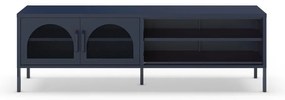 Sötétkék TV-állvány 160x50 cm Diora – Marckeric