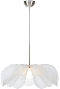 Markslöjd 108818 - Csillár zsinóron STYRKA 1xE27/40W/230V átm. 75 cm fehér