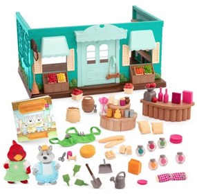 Li'l Woodzeez - Játékkészlet élelmiszerbolt