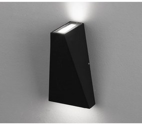 Nova Luce MILEY kültéri fali lámpa, fekete, 3000K melegfehér, beépített LED, 6W, 397 lm, 9202262