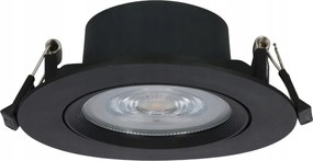 Spot Led mennyezeti lámpa fekete, modern nappali lámpatest 9W Cct-b Zuma