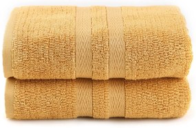 Kéztörlő Szett (2 db) Ayliz - Mustard