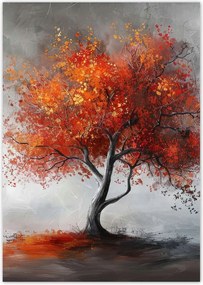 Poszterek A2 Pion Fa tüzes színekben