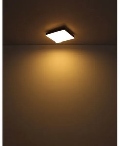Globo 41594D2 - LED Dimmelhető mennyezeti lámpa DORO LED/24W/230V fekete + távirányító