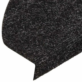30 db antracitszürke öntapadó lépcsőszőnyeg 65 x 22,5 x 3,5 cm