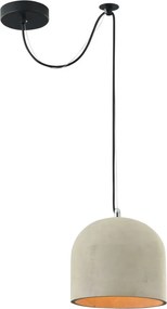 MAYTONI T451-PL-01-GR BRONI Modern Függesztett Lámpa Fekete, Szürke E27 IP20