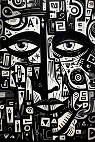 Poszter 67,5x100cm Gondolatok labirintusa