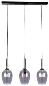 Csillár zsinóron LUGANO 3xE14/40W/230V szürke
