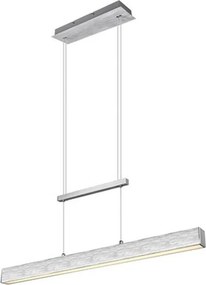 TRIO R32043105 PAROS Modern Led Függesztett Lámpa Ezüst LED IP20