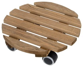 Fa gurulós virágállvány ø 29 cm (magasság 8 cm) Indoor – Esschert Design