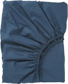 Ikea gumis lepedő Ullvide 180x200 sötétkék