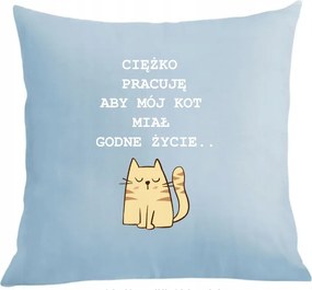 Párna párnahuzat, hogy macskámnak méltó élete legyen