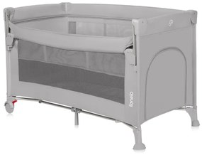 Lionelo - ELLEN 3 az 1-ben utazó kiságy, beton szürke