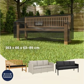 Deuba Kerti pad védőhuzat 163x66x63/89 cm - antracit