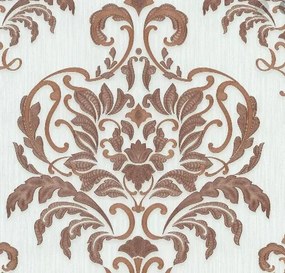 Exkluzív tapéta barna dísz 2437-90