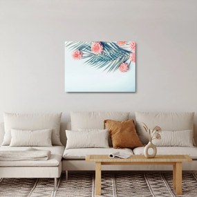 A csokor képe (üvegen) (70x50 cm)