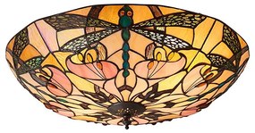 Endon 63922 - Tiffany mennyezeti lámpa ASHTON 2xE27/60W/230V átm. 45 cm