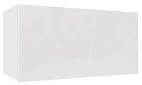 IZUMI 31 WH magasfényű fehér fali szekrény 70 cm